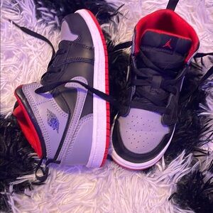 Jordan Black and Red Sneakers Iconic Design